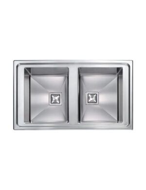 CM Lavelli Vesta Double Bowl Sink - 010804.X2.01.2033